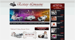 Desktop Screenshot of ecstasylimo.com
